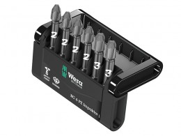 Wera Bit-Check 6 Impaktor 1 Pozi 6 Piece Set £22.99